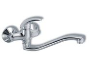 Novaservis Dřezová baterie 100 mm lékařská páka Metalia 55 chrom
