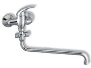 Novaservis Paneláková baterie bez příslušenství 100 mm Metalia 55 chrom