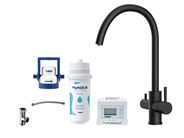 kielle Wimeo Dřezová baterie včetně filtrace, matná černá