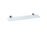 Bemeta CIRCUM Skleněná polička 52 cm, chrom
