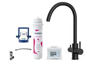 kielle Wimeo Dřezová baterie včetně filtrace, matná černá