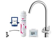 kielle Wimeo Dřezová baterie včetně filtrace, broušená nerez