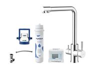 kielle Wimeo Dřezová baterie včetně filtrace, chrom