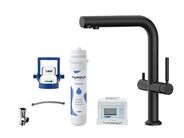 kielle Wimeo Dřezová baterie včetně filtrace, matná černá