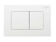 kielle Gemini New III Ovládací tlačítko splachování, lesklá bílá