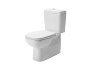 Duravit D-Code WC kombi mísa, Vario odpad, bílá