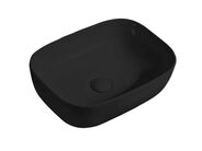 kielle Idolio Umyvadlo na desku 46x33 cm, matná černá