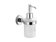 kielle Oudee Dávkovač mýdla s držákem, matné sklo/chrom