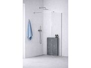 kielle Meara Sprchová stěna Walk-In 110x200 cm, chrom/čiré sklo