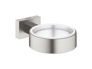 Grohe Essentials Cube Držák skleničky/mýdelníku, supersteel