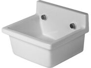 Duravit Starck3 výlevka 48x42,5 cm, bez otvoru pro baterii, WonderGliss, bílá