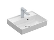 Villeroy & Boch Collaro Umývátko 450x370 mm, s přepadem, 1 otvor pro baterii, CeramicPlus, Stone White