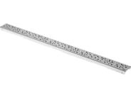 Tece TECEdrainline, designová mřížka ocelová kartáčovaná, design