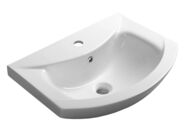 Aqualine ZERO keramické umyvadlo nábytkové 55x43,5cm, bílá