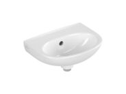 Villeroy & Boch O.novo Umývátko 36x28 cm, s přepadem, bez otvoru pro baterii, CeramicPlus, alpská bílá
