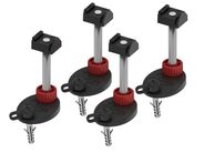 Tece TECEdrainline montážní podpěry se zvukovou izolací 92 - 139 mm (4ks)