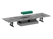 Hansgrohe Raindrain Set pro plochou instalaci lineárního sprchového žlabu 800 mm, nerez