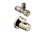 Hansgrohe Rohové ventily Rohový ventil s krytkou, kartáčovaný nikl
