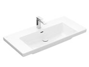 Villeroy & Boch Subway 3.0 Umyvadlo 1000x470 mm, s přepadem, otvor pro baterii, CeramicPlus, Stone White