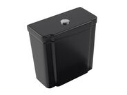 Villeroy & Boch Hommage Splachovací nádržka, boční napouštění, CeramicPlus, TitanGlaze, Pure Black