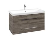 Villeroy & Boch Avento Umyvadlová skříňka, 980x514x452 mm, 2 zásuvky, Stone Oak
