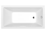 Polysan NOEMI obdélníková vana 160x80x39cm, bílá