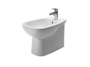 Duravit D-Code stojící bidet 36x56 cm, otvor pro baterii, bílá