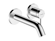 Hansgrohe Tecturis S Umyvadlová baterie pod omítku, s výpustí, 2-otvorová instalace, EcoSmart, chrom