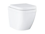 Grohe Euro Ceramic Stojící WC se sedátkem softclose, rimless, Triple Vortex, alpská bílá