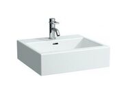 Laufen Living umyvadlo do nábytku 60x46 cm, s otvorem, broušená spodní hrana, bílá