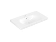 Villeroy & Boch Skyla Umyvadlo, 80x46 cm, s přepadem, otvor pro baterii, alpská bílá