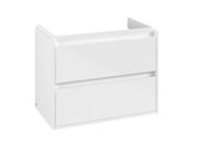 Villeroy & Boch Skyla Umyvadlová skříňka, 77x60x44 cm, 2 zásuvky, Brilliant White