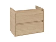 Villeroy & Boch Skyla Umyvadlová skříňka, 77x60x44 cm, 2 zásuvky, Nordic Oak