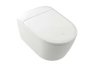 Villeroy & Boch ViClean Elektronický bidet s keramikou, závěsný, DirectFlush, CeramicPlus, SoftClosing, alpská bílá