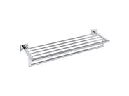 Bemeta Beta polička na ručníky s hrazdou 650x110x215 mm, chrom
