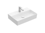 Villeroy & Boch Memento 2.0 Umyvadlo 500x420 mm, bez přepadu, otvor pro baterii, CeramicPlus, alpská bílá