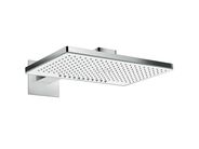 Hansgrohe Rainmaker Hlavová sprcha 460, 2 proudy, EcoSmart 9 l/min, sprchové rameno 460 mm, bílá/chrom