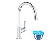 Grohe Start Curve Dřezová baterie s výsuvnou koncovkou, chrom