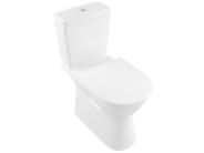 Villeroy & Boch ViCare WC kombi mísa bezbariérová, Vario odpad, DirectFlush, AntiBac, CeramicPlus, alpská bílá