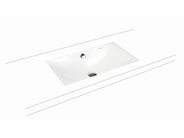 Kaldewei Silenio 3047 umyvadlo vestavné, s přepadem, 63,4x39,1x12,3 cm, Perl-Effekt, bílá