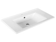Aqualine ZUNO 75 keramické umyvadlo nábytkové 75x45cm, bílá