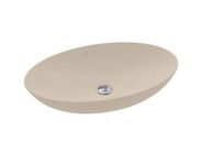 Villeroy & Boch Loop&Friends Umyvadlo na desku, 620x420 mm, bez přepadu, CeramicPlus, Almond
