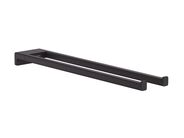 Hansgrohe AddStoris Držák ručníků dvojitý, délka 450 mm, matná černá