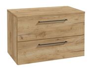 kielle Vega Skříňka včetně desky pod umyvadlo 80x50x46 cm, zlatý dub