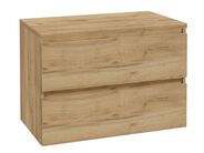 kielle Nefia Skříňka včetně desky pod umyvadlo 80x55x46 cm, zlatý dub