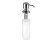 Bemeta Hotelové vybavení integrovaný dávkovač tekutého mýdla a saponátu 300 ml, nerez mat