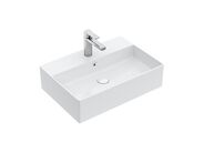 Villeroy & Boch Memento 2.0 Umyvadlo na desku 500x420 mm, s přepadem, otvor pro baterii, alpská bílá
