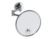 Bemeta Kosmetická zrcátka kosmetické zrcátko bez osvětlení na rameni průměr 140 mm, chrom