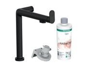 Hansgrohe Aqittura M91 Dřezová baterie s filtrací, matná černá