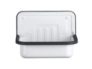 Laufen Classic nástěnná výlevka, 50,5x36x33 cm, bílá glazura/černé lemování, bez otvoru pro baterii